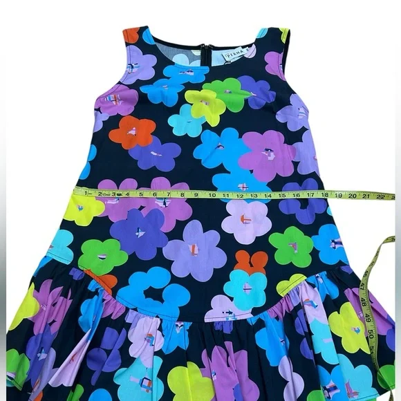 House of Perna Colorful Margie Dress Pop Bloom size Women’s XS, like new! - Picture 8 of 8
